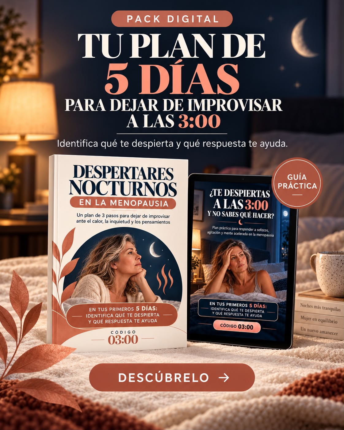 Código 03:00 am - Deja de improvisar cuando la menopausia te despierta